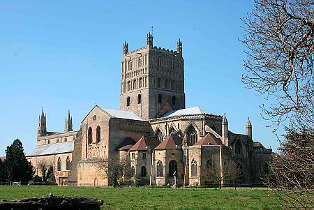 Tewkesbury Abbey - Exterior View